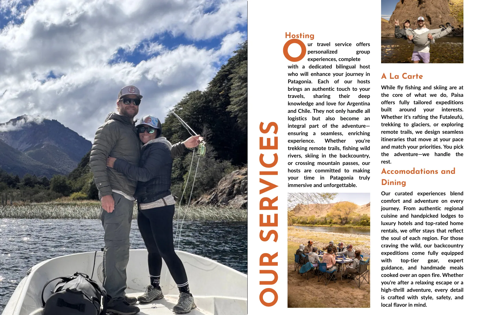 Interior page from Paisa Expeditions Master Catalogue