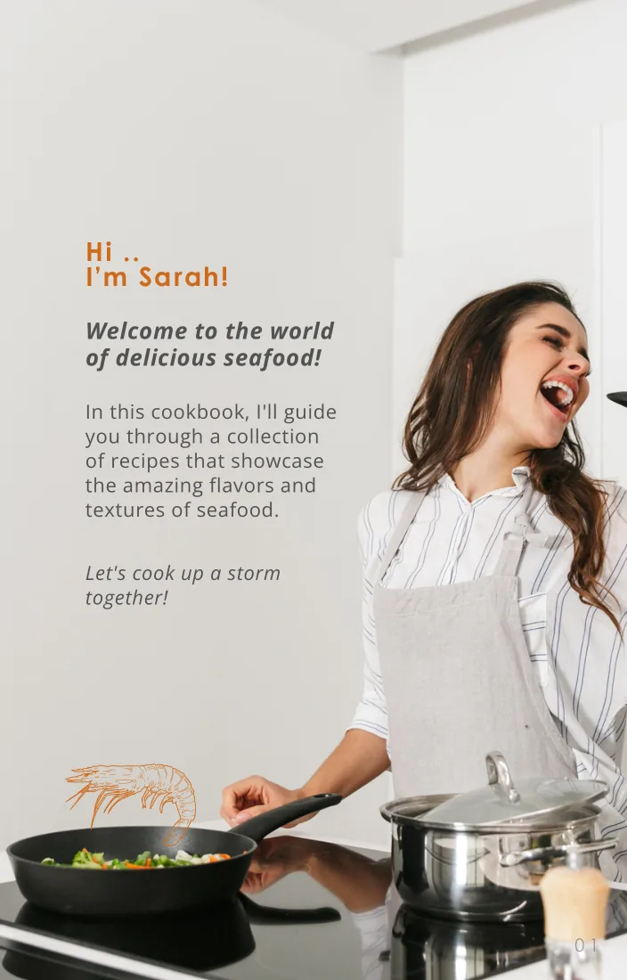 Interior page from Seafood Made Easy