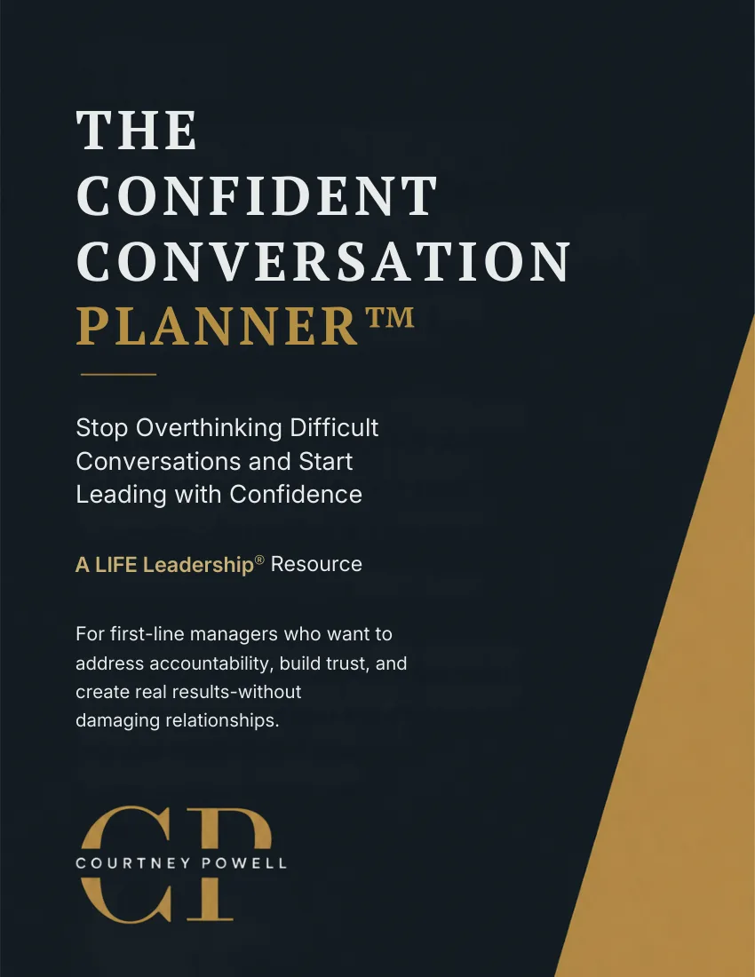 Cover of The Confident Conversation Planner